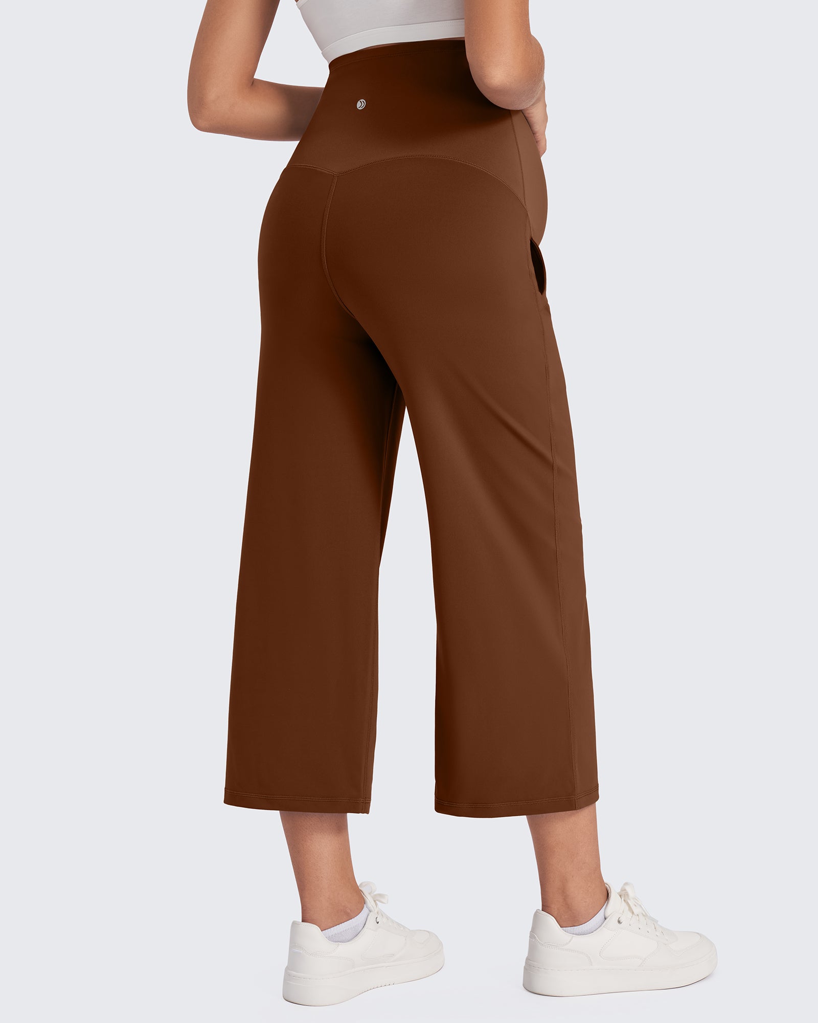 G4Free - EverGoing Maternity Capris Cropped Yoga Pants 21'' -GF25J307AA-S