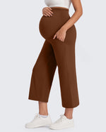 G4Free - EverGoing Maternity Capris Cropped Yoga Pants 21'' -GF25J307EA-S