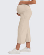 G4Free - EverGoing Maternity Capris Cropped Yoga Pants 21'' -GF25J307FA-S