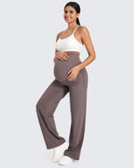G4Free - EverGoing Maternity Stretch Wide Leg Pants -GF24J289AA-S