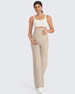G4Free - EverGoing Maternity Stretch Wide Leg Pants -GF24J289AA-S