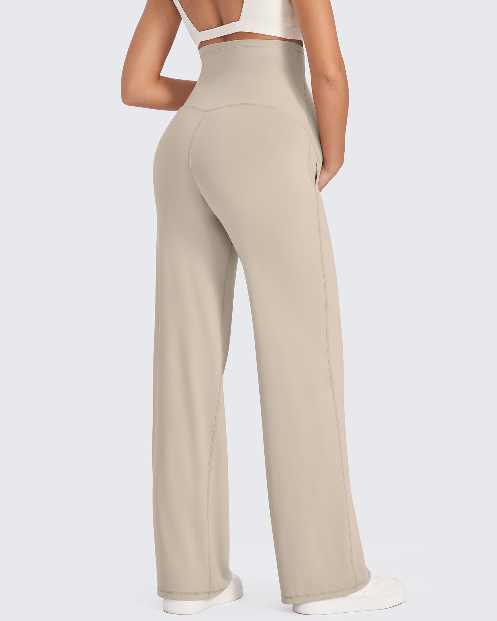 G4Free - EverGoing Maternity Stretch Wide Leg Pants -GF24J289AA-S