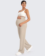 G4Free - EverGoing Maternity Stretch Wide Leg Pants -GF24J289AA-S