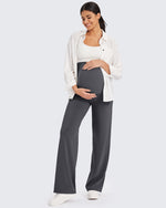 G4Free - EverGoing Maternity Stretch Wide Leg Pants -GF24J289AA-S