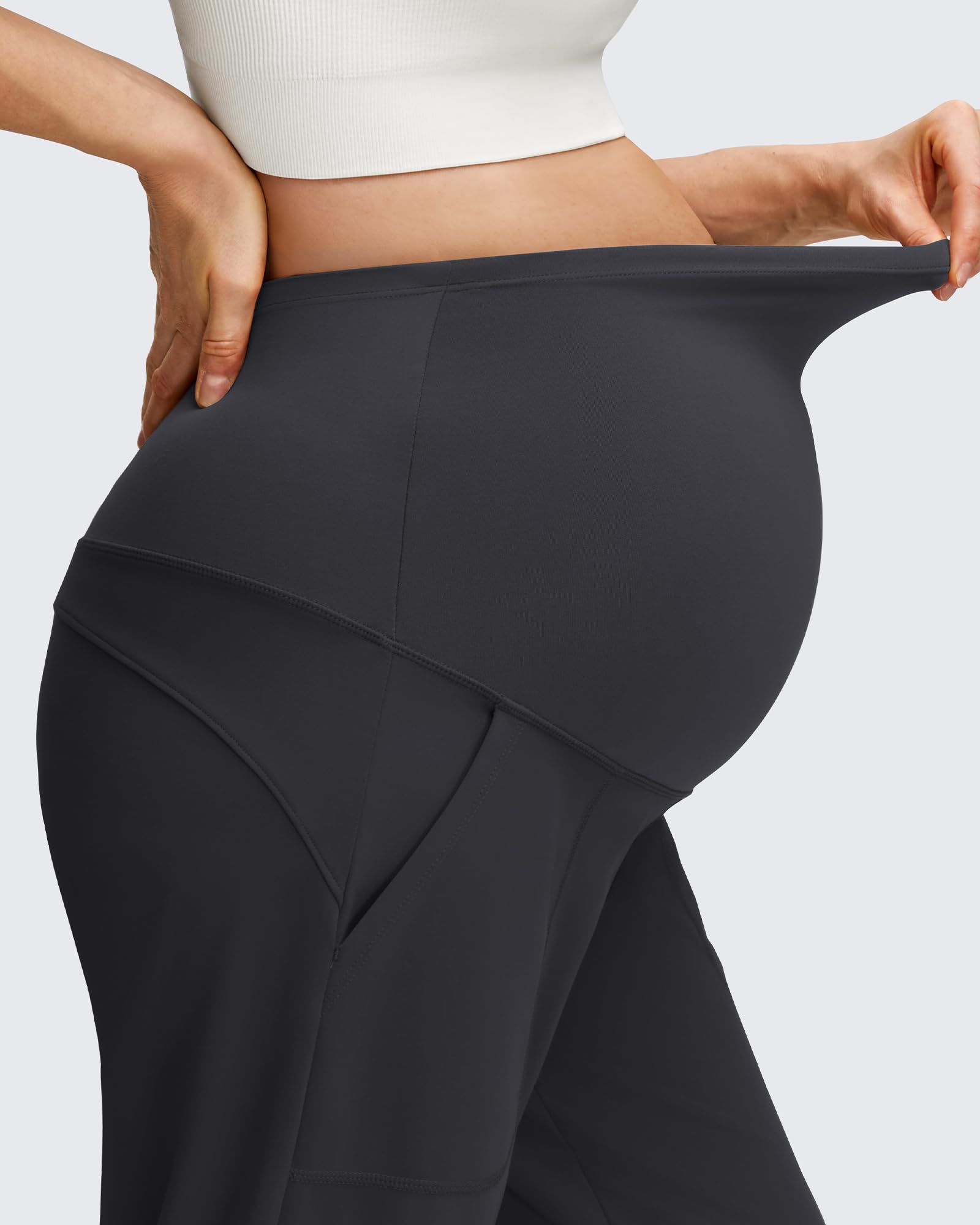 G4Free - EverGoing Maternity Workout Over The Belly Joggers -GF25DY616AF-XS