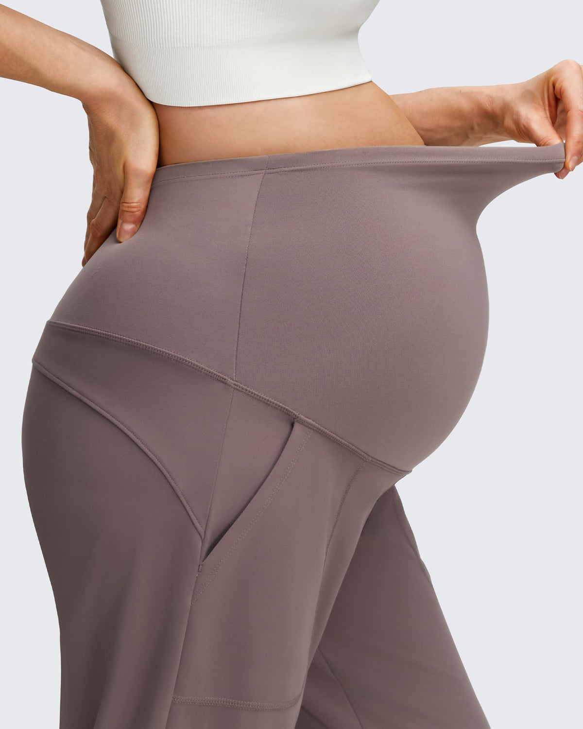 G4Free - EverGoing Maternity Workout Over The Belly Joggers -GF25DY616AF-XS