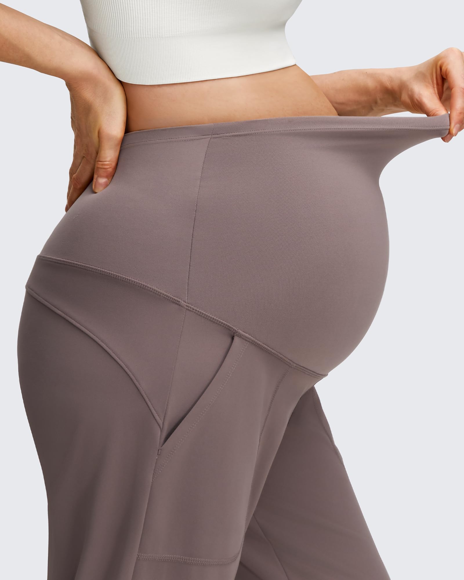 G4Free - EverGoing Maternity Workout Over The Belly Joggers -GF25DY616AF-XS