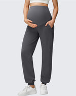 G4Free - EverGoing Maternity Workout Over The Belly Joggers -GF25DY616BF-XS