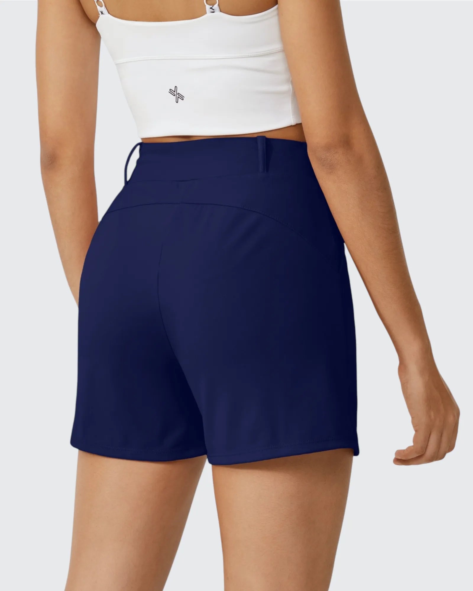 G4Free - EverGoing Pleated Casual Dress Shorts with Belt Loops -GF24E200AF-XS