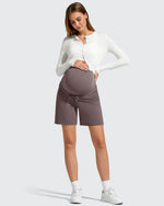 G4Free - EverGoing Pockets Drawstring Over The Belly Pregnancy Shorts -GF26EY797A001A-S