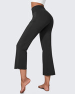 G4Free - EverGoing Stretch Mid-Waist Flare Business Casual Pants -GF24A212AA-S