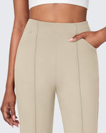 G4Free - EverGoing Stretch Mid-Waist Flare Business Casual Pants -GF24A212AA-S