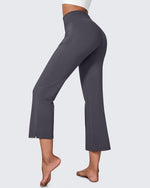 G4Free - EverGoing Stretch Mid-Waist Flare Business Casual Pants -GF24A212AA-S