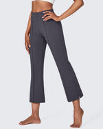 G4Free - EverGoing Stretch Mid-Waist Flare Business Casual Pants -GF24A212BA-S