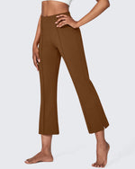 G4Free - EverGoing Stretch Mid-Waist Flare Business Casual Pants -GF24A212FA-S