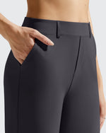 G4Free - EverGoing Wide Leg  Belt Loops High-Waist Dress Pants -GF26J801A001A-S