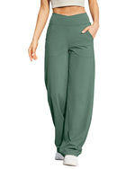G4Free - EverGoing Wide Leg High-Waist Casual Pants Regular -GF22D061AF-XS