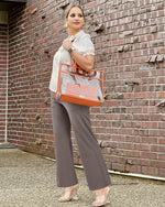 G4Free - EverGoing Wide Leg High-Waist Casual Pants Regular -GF22D061AF-XS