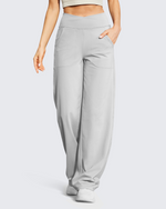 G4Free - EverGoing Wide Leg High-Waist Casual Pants Regular -GF22D061CF-XS
