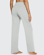 G4Free - EverGoing Wide Leg Yoga Pants Business Casual 27'' -GF25J391AF-XS