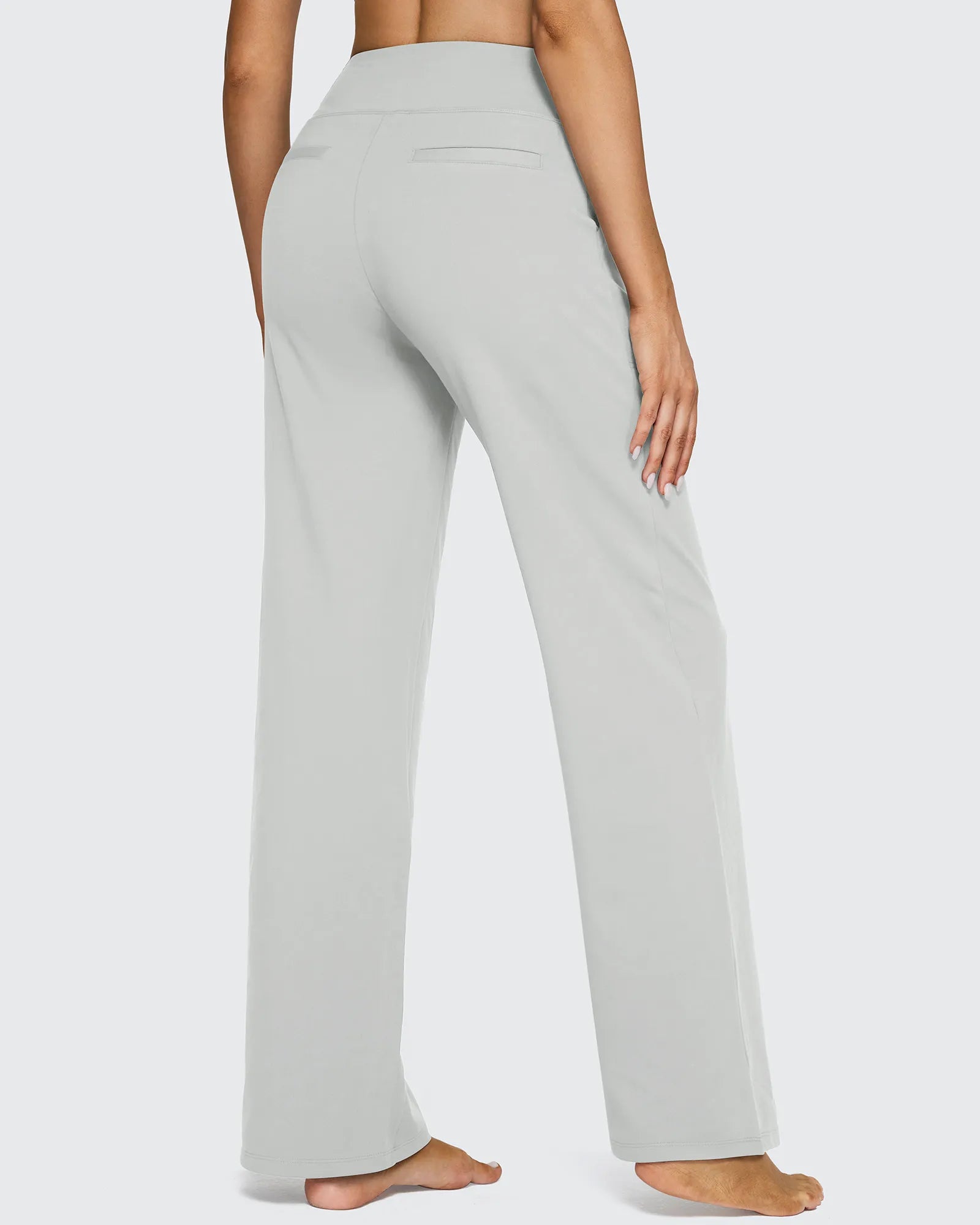 G4Free - EverGoing Wide Leg Yoga Pants Business Casual 27'' -GF25J391AF-XS
