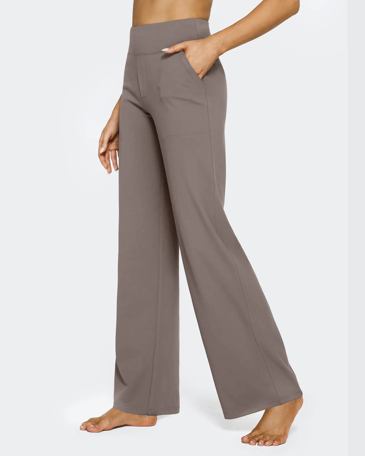 G4Free - EverGoing Wide Leg Yoga Pants Business Casual 29'' -GF23J183AF-XS
