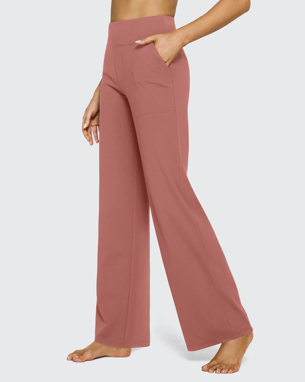 G4Free - EverGoing Wide Leg Yoga Pants Business Casual 29'' -GF23J183AF-XS