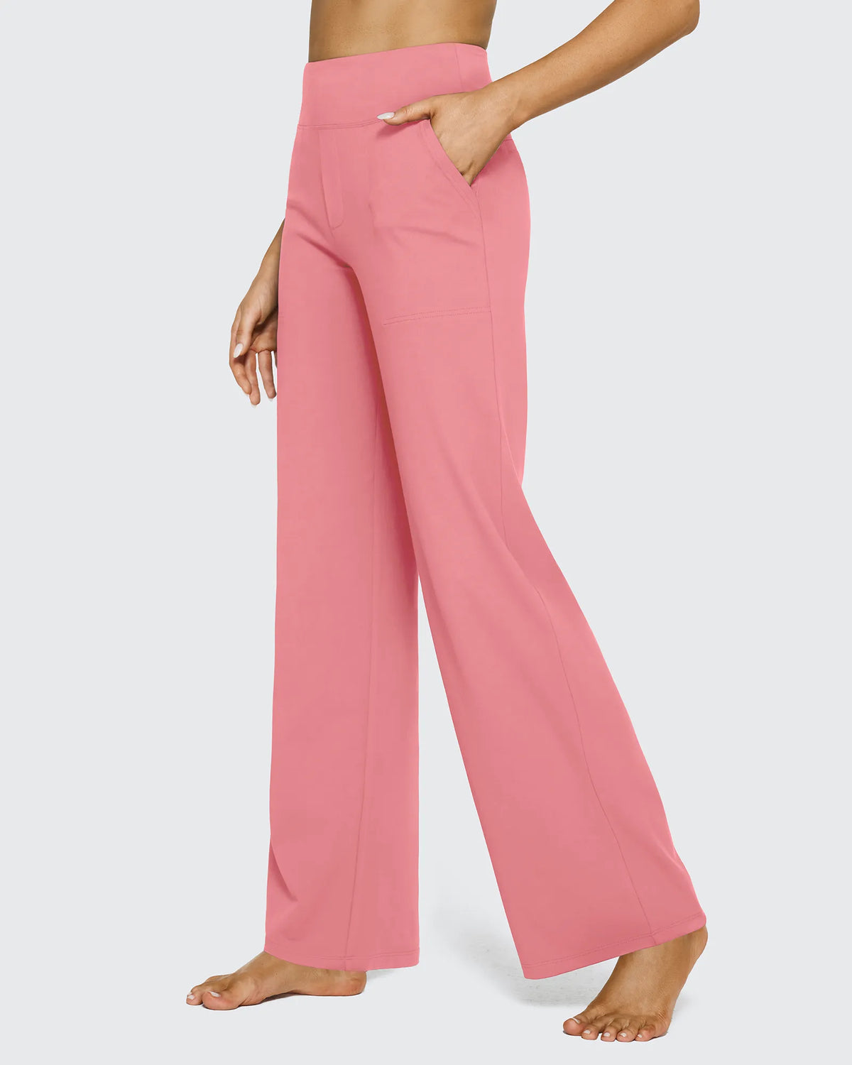 G4Free - EverGoing Wide Leg Yoga Pants Business Casual 29'' -GF23J183AF-XS