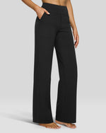 G4Free - EverGoing Wide Leg Yoga Pants Business Casual 31'' -GF23J172AF-XS