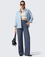 G4Free - EverGoing Wide Leg Yoga Pants Business Casual 31'' -GF23J172AF-XS