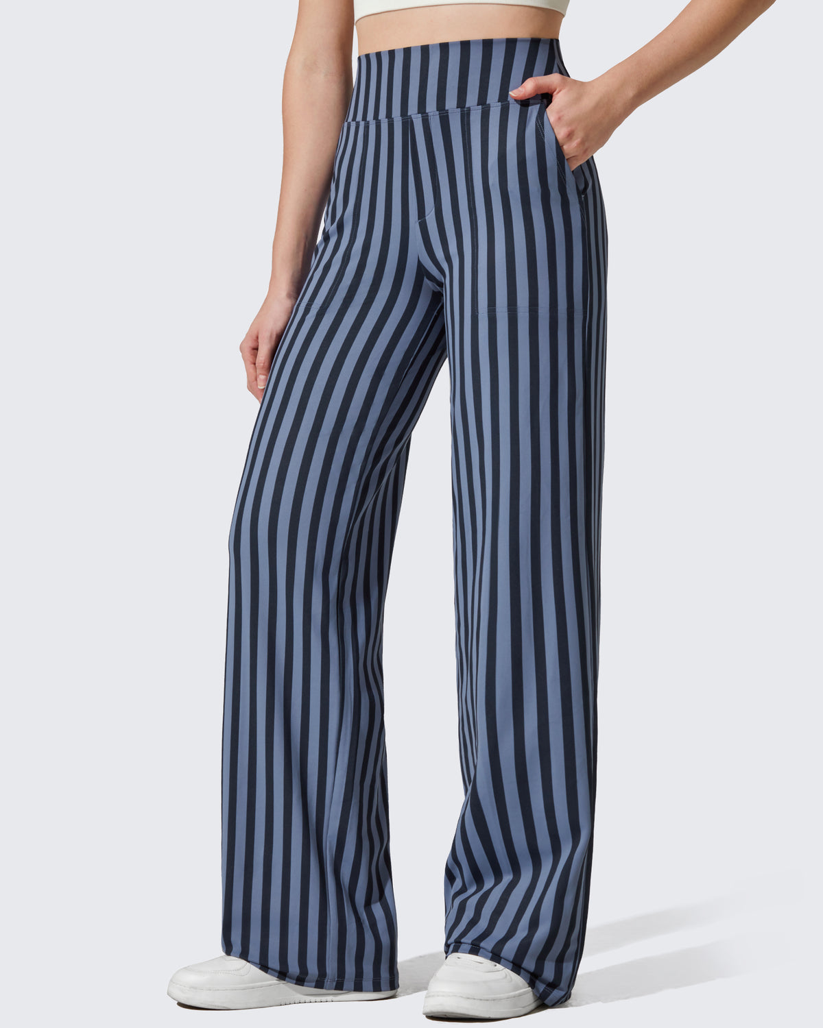 G4Free - EverGoing Wide Leg Yoga Pants Business Casual 31'' -GF23J172AF-XS