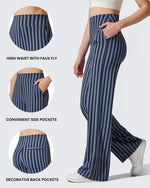 G4Free - EverGoing Wide Leg Yoga Pants Business Casual 31'' -GF23J172AF-XS