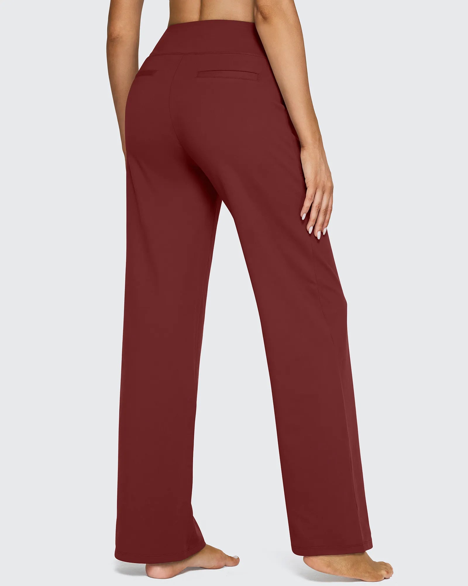 G4Free - EverGoing Wide Leg Yoga Pants Business Casual 31'' -GF23J172AF-XS