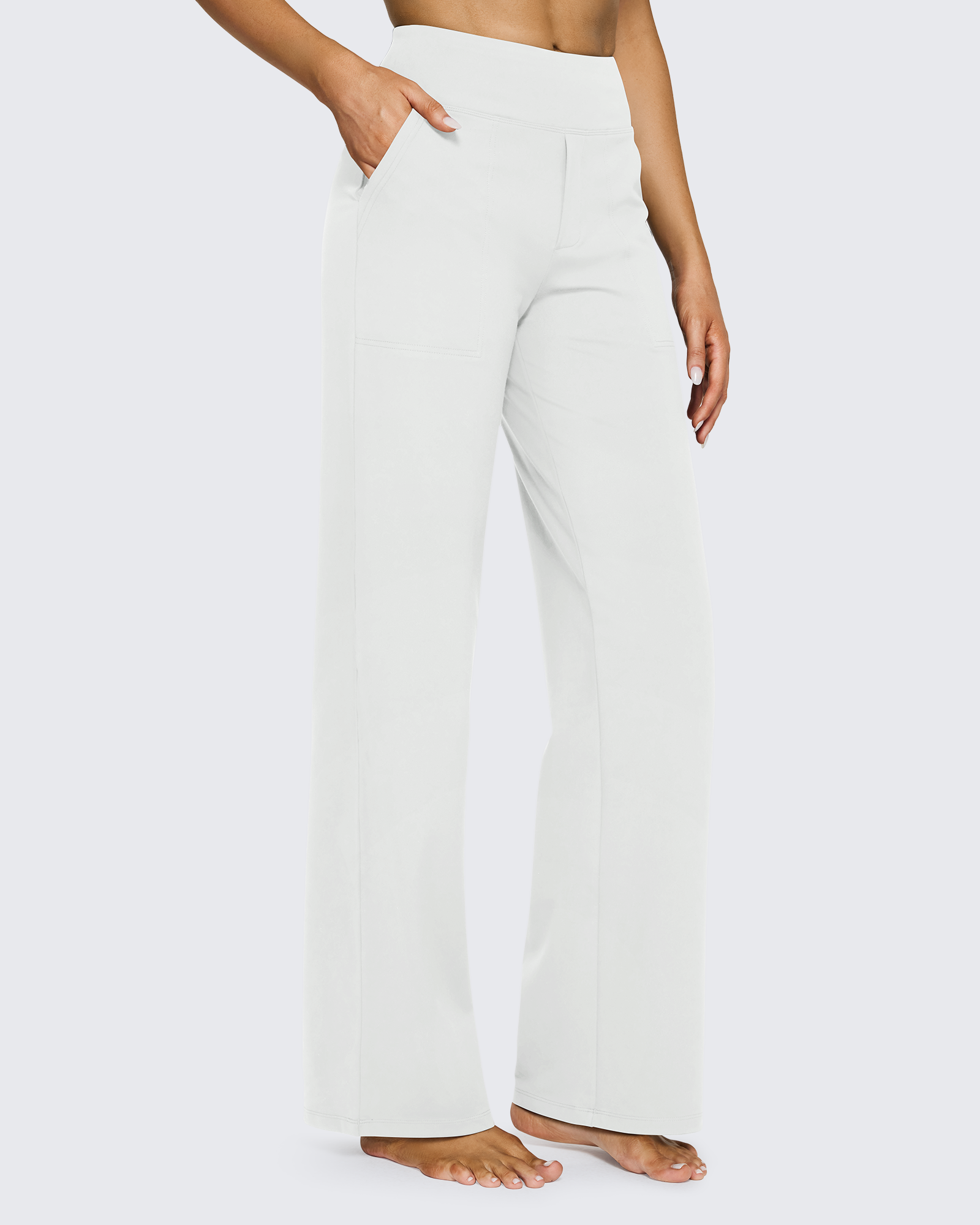 G4Free - EverGoing Wide Leg Yoga Pants Business Casual 31'' -GF23J172FF-XS
