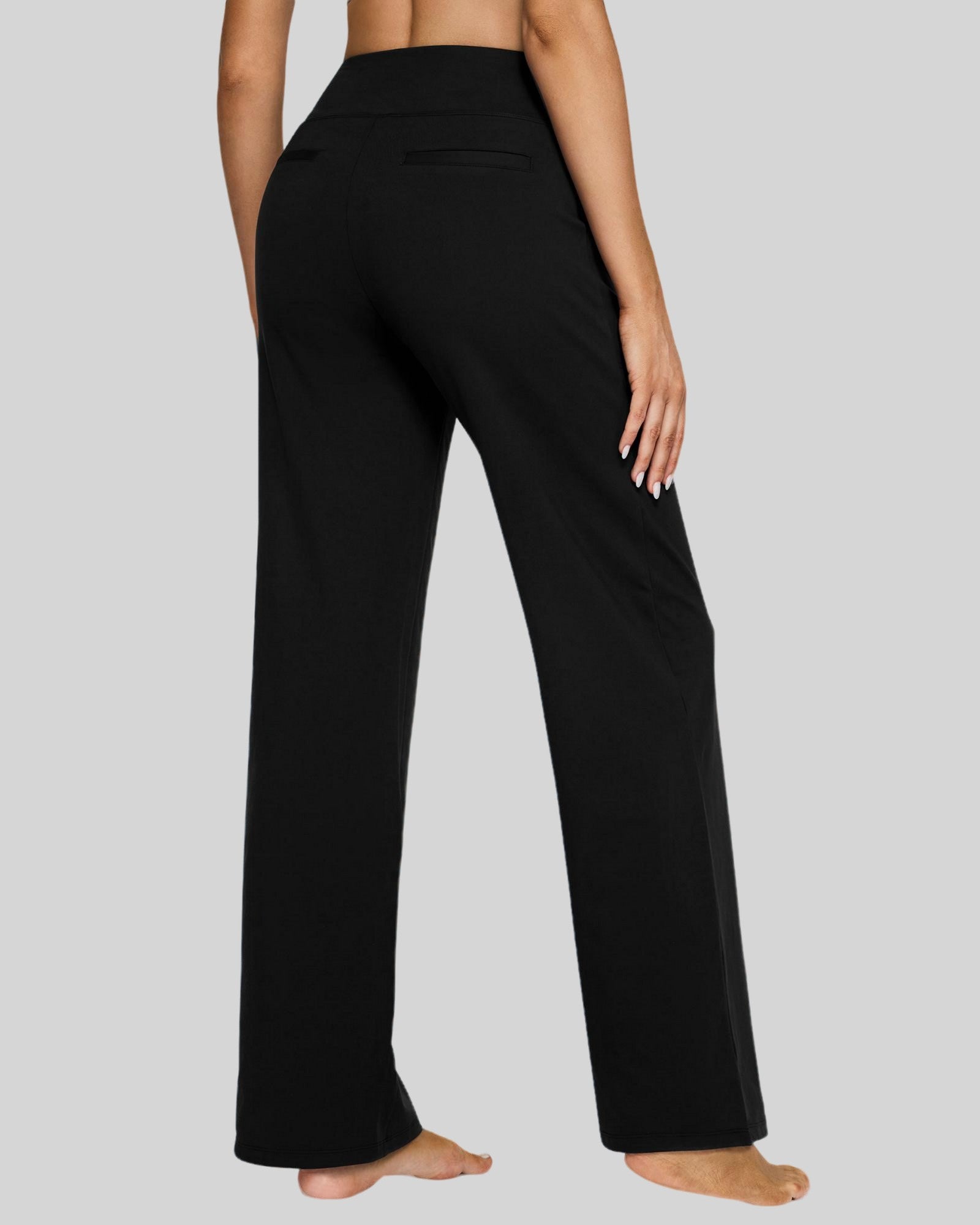 G4Free - EverGoing Wide Leg Yoga Pants Business Casual -GF23J172AA-S