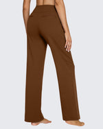 G4Free - EverGoing Wide Leg Yoga Pants Business Casual -GF23J172AA-S