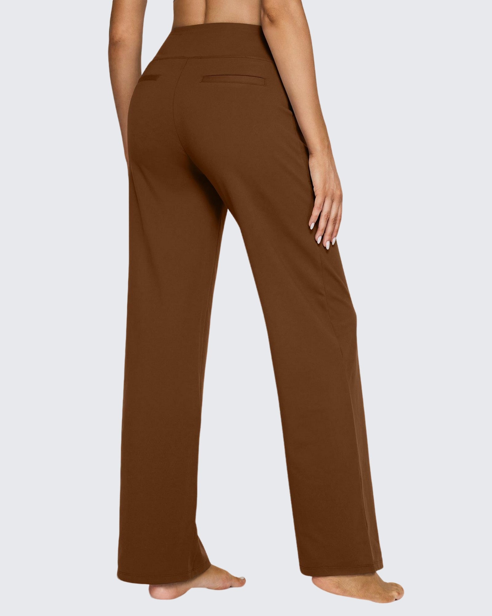 G4Free - EverGoing Wide Leg Yoga Pants Business Casual -GF23J172AA-S
