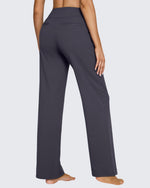 G4Free - EverGoing Wide Leg Yoga Pants Business Casual -GF23J172AA-S