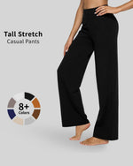 G4Free - EverGoing Wide Leg Yoga Pants Business Casual -GF23J172AA-S