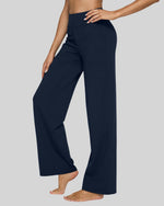 G4Free - EverGoing Wide Leg Yoga Pants Business Casual -GF23J172BA-S
