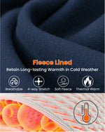 G4Free - Fleece Lined High-Waist Work Flare Pants -GF23A175AA-S