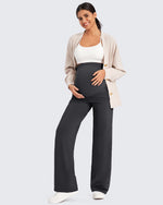 G4Free - Fleece-Lined Maternity Warm Work Trousers -GF25JY298AF-XS