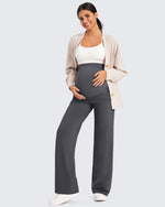 G4Free - Fleece-Lined Maternity Warm Work Trousers -GF25JY298AF-XS