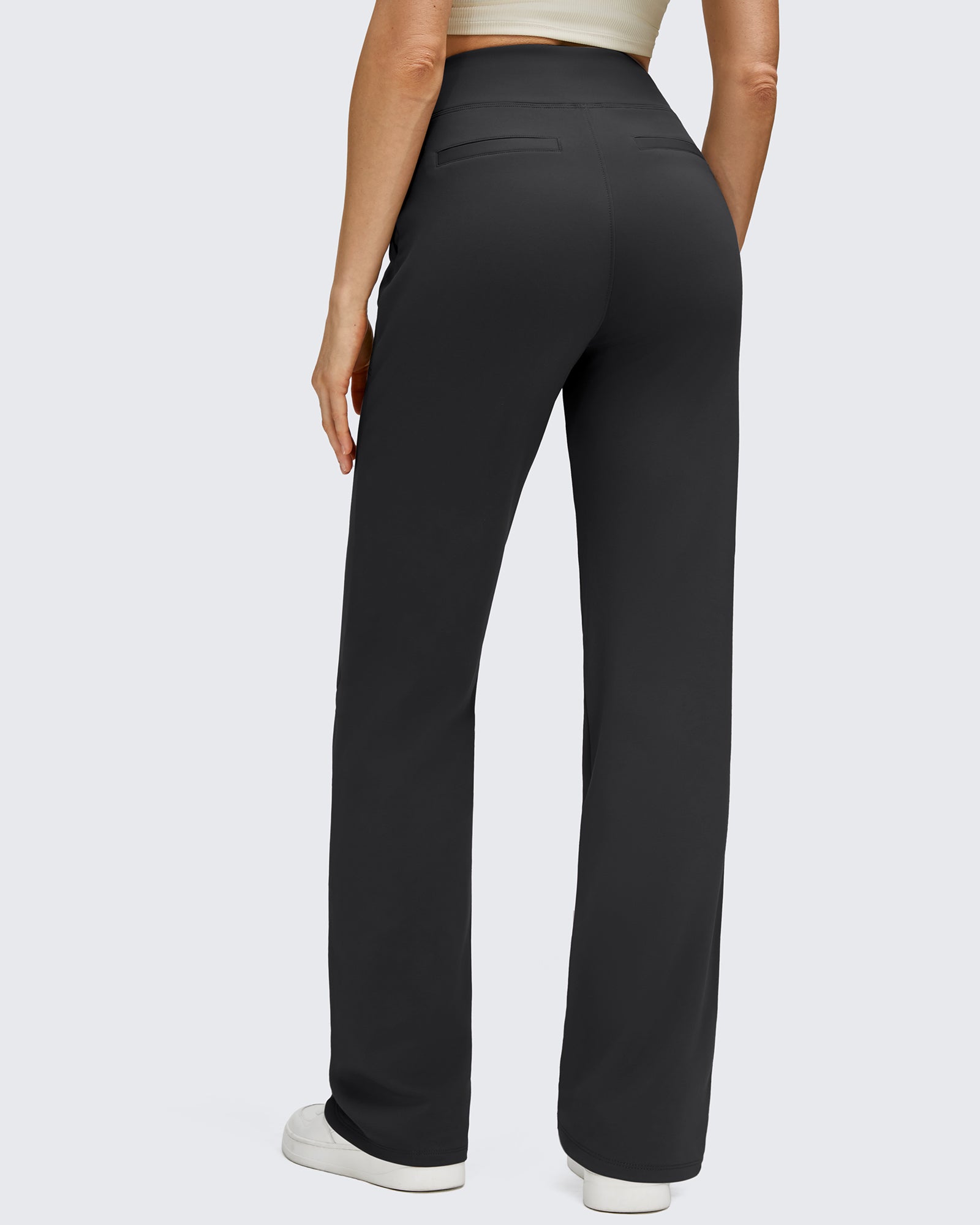 G4Free - Fleece Lined Straight Leg Thermal Work Trousers -GF25D628CF-XS