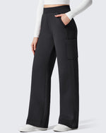 G4Free - Flurrylux Cargo Fleece Lined Thermal Wide Leg Trousers -GF25J731AA-S