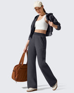 G4Free - Flurrylux Cargo Fleece Lined Thermal Wide Leg Trousers -GF25J731AA-S