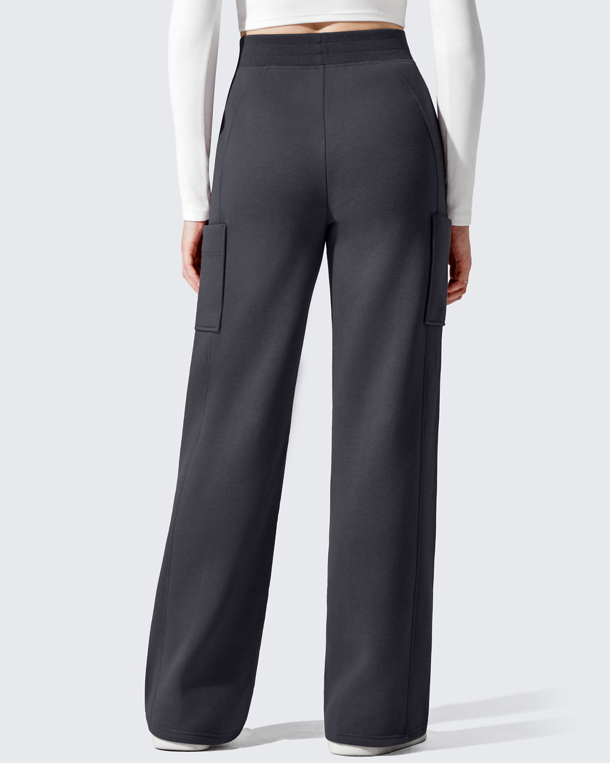 G4Free - Flurrylux Cargo Fleece Lined Thermal Wide Leg Trousers -GF25J731AA-S