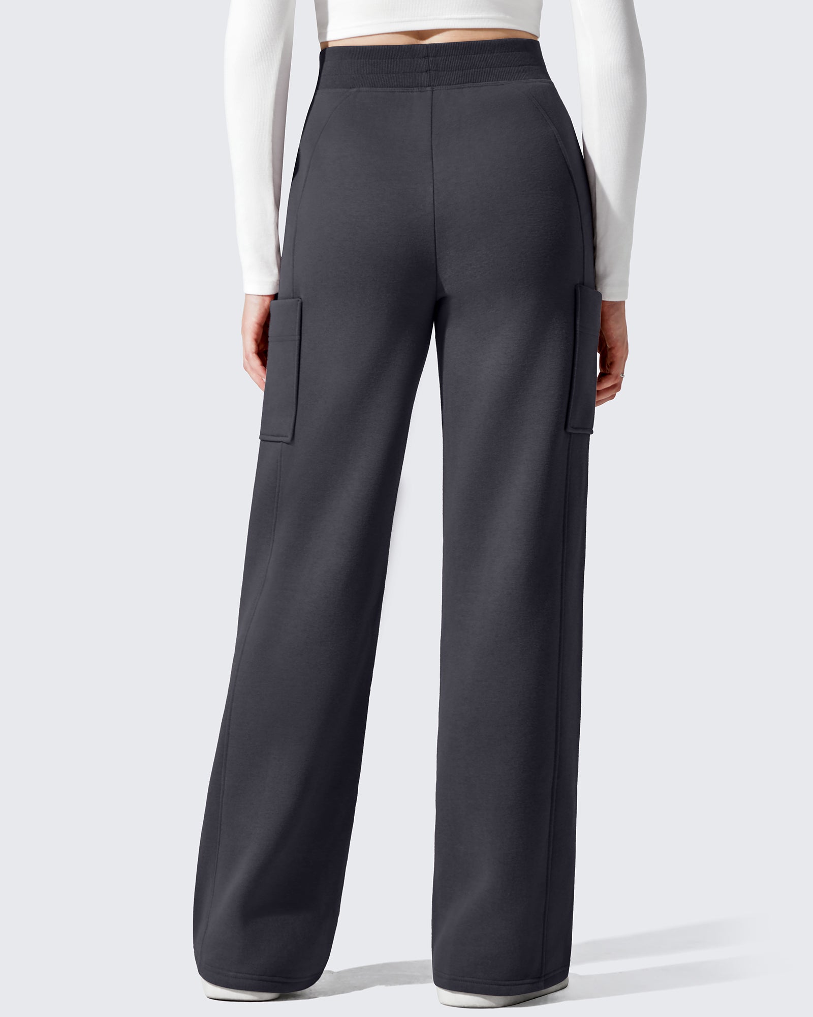 G4Free - Flurrylux Cargo Fleece Lined Thermal Wide Leg Trousers -GF25J731AA-S
