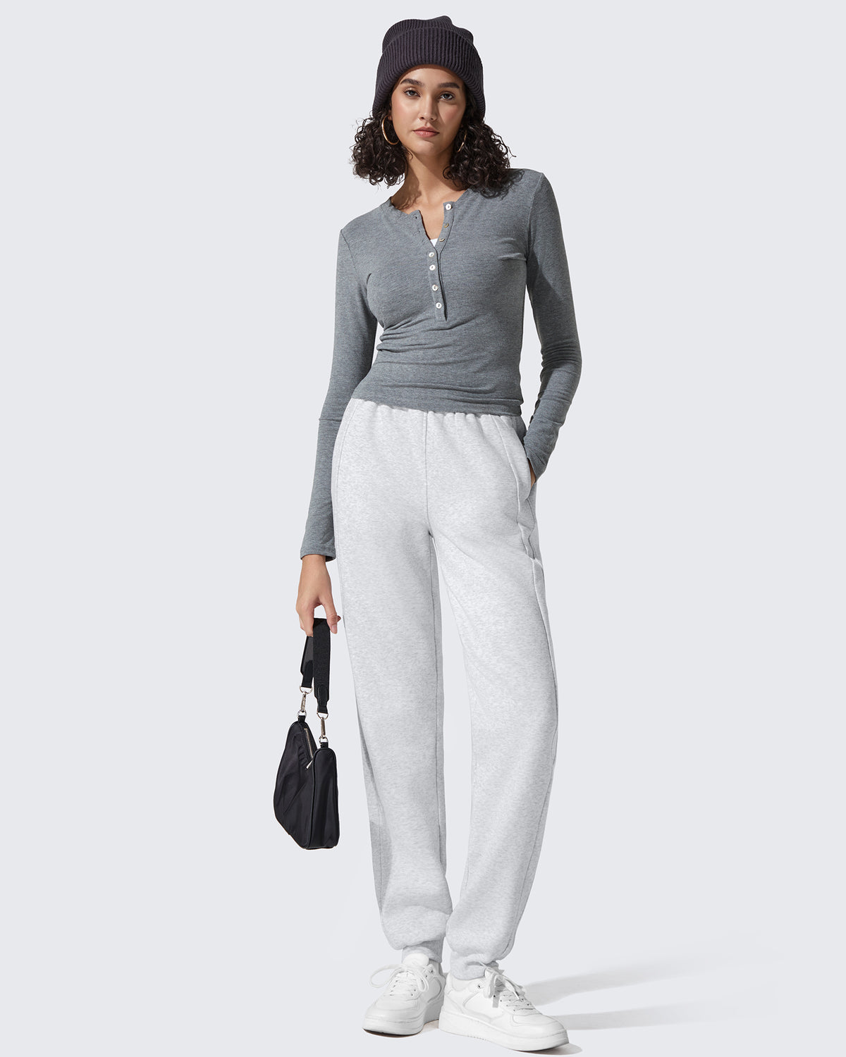 G4Free - Flurrylux Cotton Fleece Lined Tapered Leg Joggers -GF25D660AA-S
