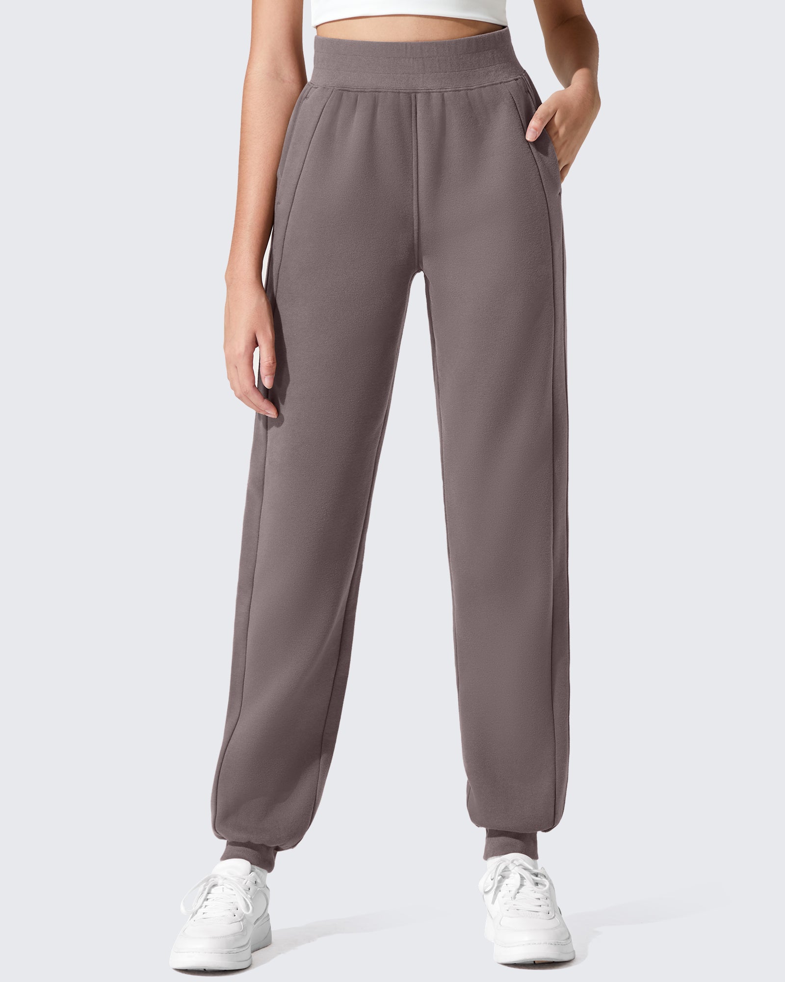 G4Free - Flurrylux Cotton Fleece Lined Tapered Leg Joggers -GF25D660CA-S